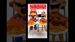 POV: You Ate the Brainrot Power-Up! @shorts #brainrot #Mario #memes #funny