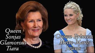 HM Queen Sonja | HRH Crown Princess Mette-Marit | Jewelleries