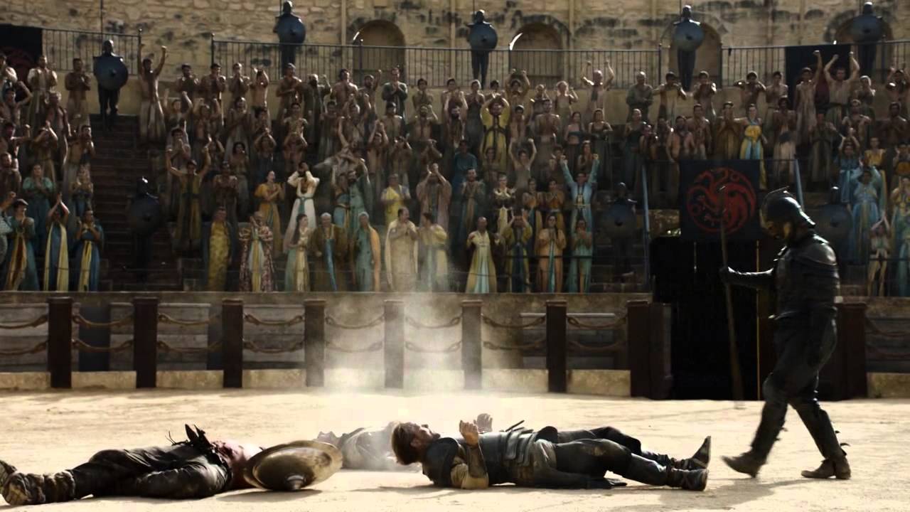 Got Fight Of The Night Jorah Vs The Braavosi Spear Guy In