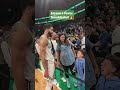 This Jayson Tatum handshake ❤️ #shorts