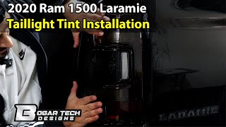 Player Profile Dodge Ram 1500 Laramie 2019-2024 Taillight Tint Installation