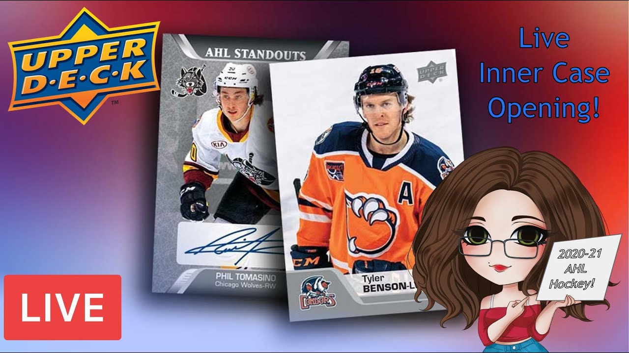 LIVE INNER CASE BREAK 2020-21 Upper Deck AHL Hockey - My First Time With This League!