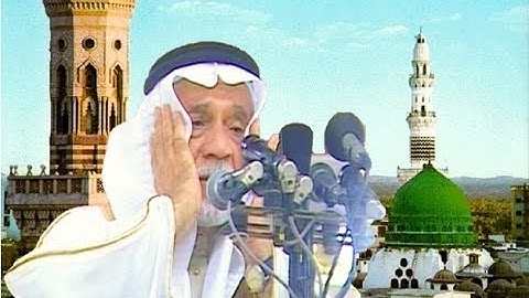 أستاذ المؤذنين الشيخ عصام بخاري أوتي مزماراً من مزامير آل داوود يغرد بأذان العشاء فـ 18 8 1403هـ