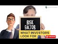 Risk factors what investors look for  pipestone capital