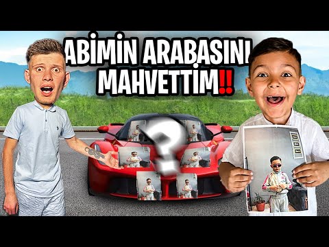 ABİMİN ARABASINI MAHVETTİM !!