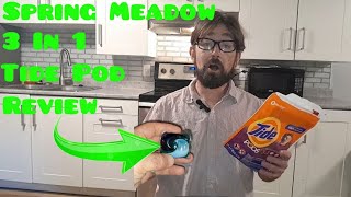 Spring Meadow 3 In 1 Tide Pod Review #tidepods #amazon #laundry