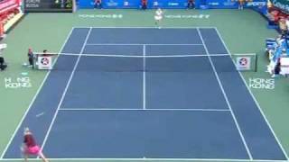 Maria Sharapova vs Caroline Wozniacki 2010 HK Highlights