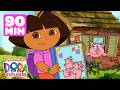 90 MINUTES of Story Time with Dora the Explorer! 📖 | Dora & Friends