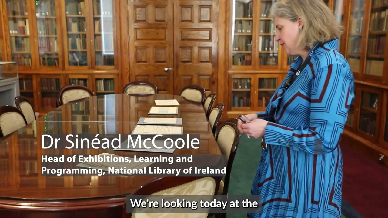 The letters of Joseph Mary Plunkett and Grace Gifford with Dr. Sinéad McCoole