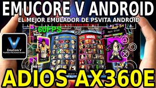 EMUCORE V: EL MEJOR EMULADOR DE PSVITA ANDROID GANA MAYOR ESTABILIDAD, OPTIMIZACION Y MÁS