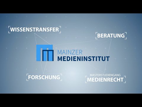 Mainzer Medien Institut MMI // Imagefilm [filmproduktion rhein-main]