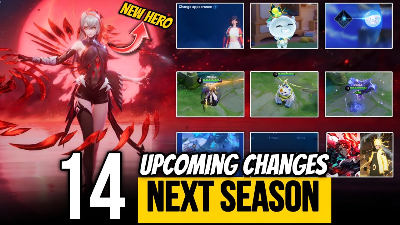 14 Upcoming Changes | Season 12 | New Hero, Reworks, Features, Collab | Honor of Kings