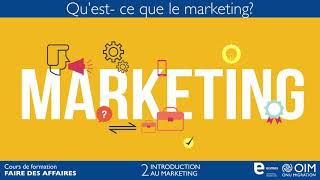 Faire des affaires 2 - Introduction au marketing