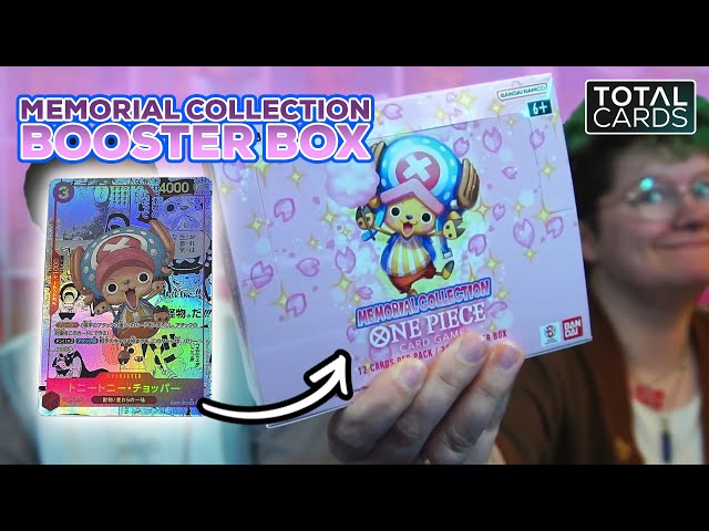 one piece chopper booster box TCG EB01 Extra Memorial Collection (EN) Each Memorial Collection Booster Pack contains 12 cards One-Piece Booster Boxes