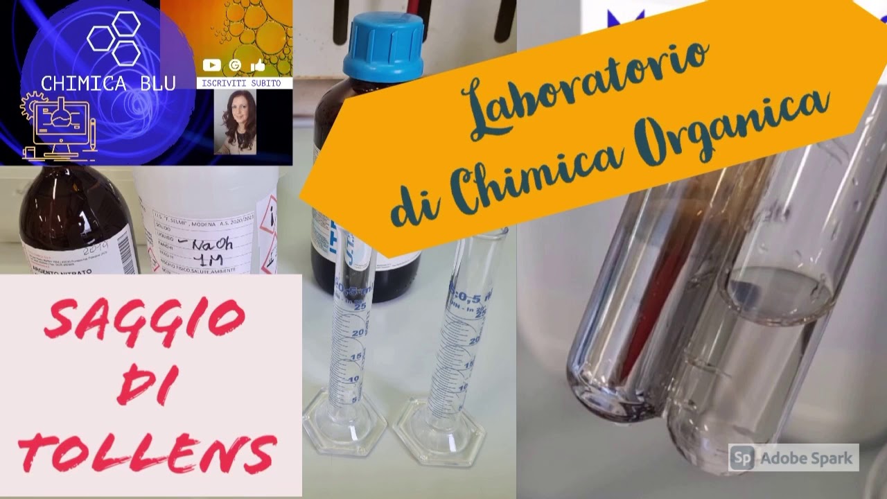 Laboratorio di chimica organica: Saggio di Tollens