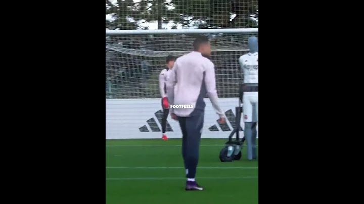 Ancelotti entrena a Mbappé en tiros libres 🤯