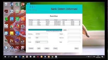Sistem Manajemen Bank berbasis java di netbeans dan Mysql