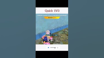 Quick 1v3 Bgmi Shorts #shorts #bgmi #viral