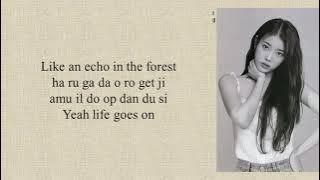 IU - 'Life Goes On' (Easy Lyrics)
