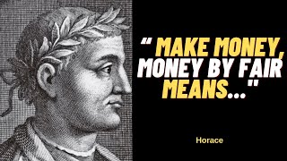 Horace's Quotes which are better known in youth to not to Regret in Old Age