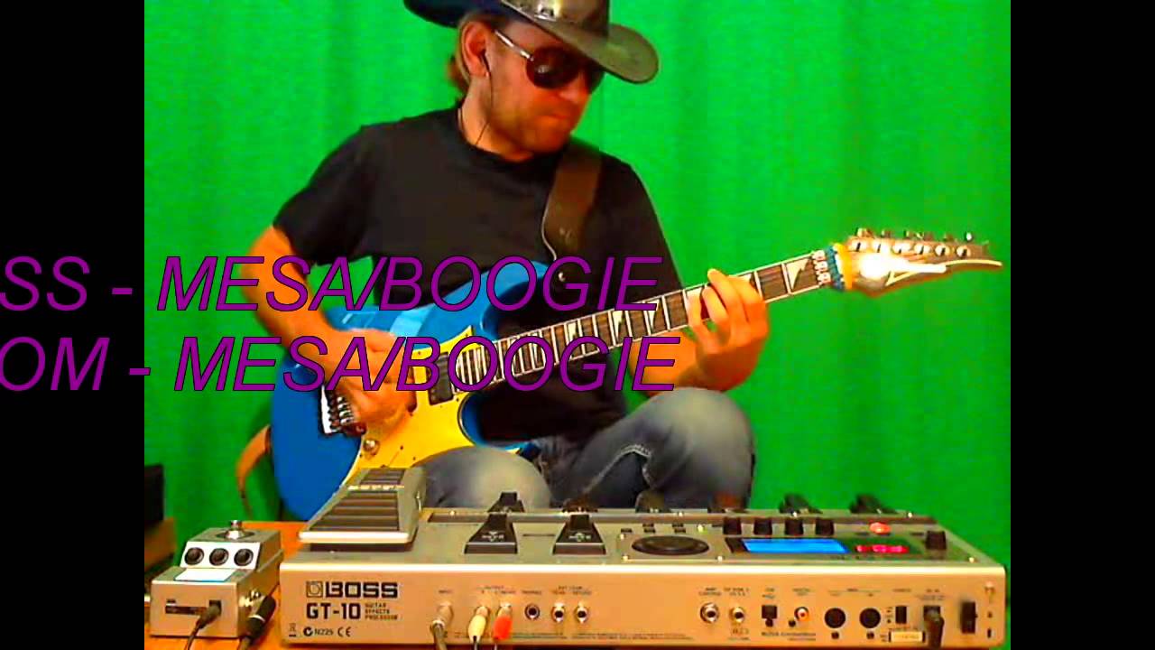 Zoom Ms 50g Vs Boss Gt 10 Preamp Emulation Youtube