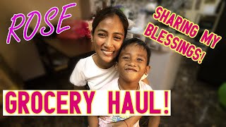 ROSE | GROCERY HAUL for my FAMILY (Thankful for the blessings!)