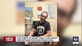Man paralyzed in paragliding accident, then had SUV stolen in Sandy