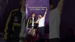 Peso pluma &amp; Tito Double P #concert #pesopluma #titodoublep  #concertstories #concertvibes