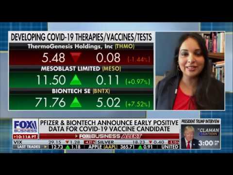 Pfizer BioNTech Announce Early Positive Results in Vaccine Candiate Trial (7-1-20)