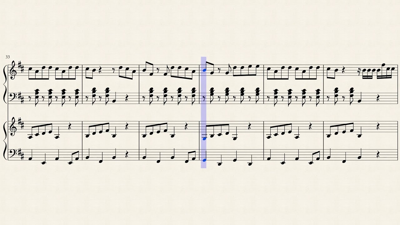 Becky G, Natti Natasha - Sin Pijama (Piano)