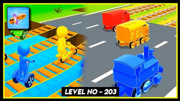 Shape-Shifting Level 203 Gameplay | Shape Shifting All Levels Walkthrough-Shape Shifting Funny Race