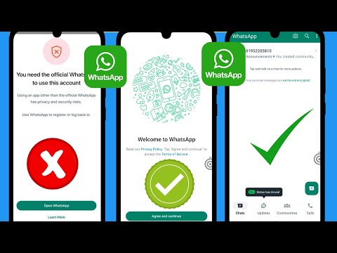 Hoe je de officiële WhatsApp nodig hebt om in te loggen WhatsApp l WhatsApp Login Probleem nie....