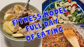 Full day of eating with Fitness model #intuitiveeating