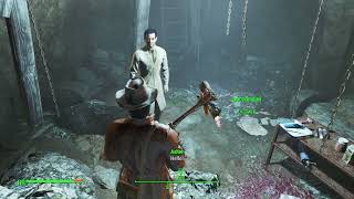 Fallout 4 Ps4 - Nates Super Happy Greeting In A Literal House Of Death Timing Funny