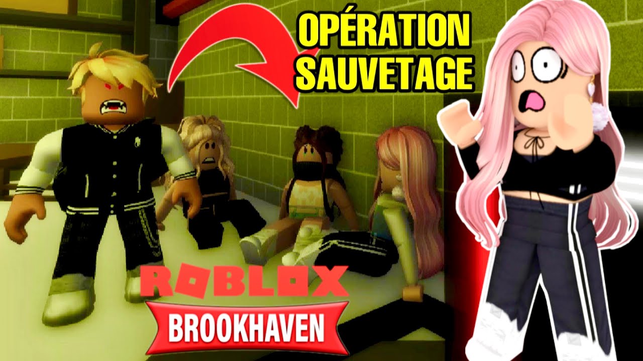 OPERATION SAUVETAGE DE MA MEILLEURE AMIS DANS BROOKHAVEN RP! LA STAR DE BROOKHAVEN! ROBLOX STORY