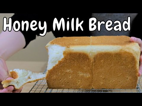 [Homemade Sandwich Bread Recipe]Honey Milk Bread [Gourmet Apron 416]