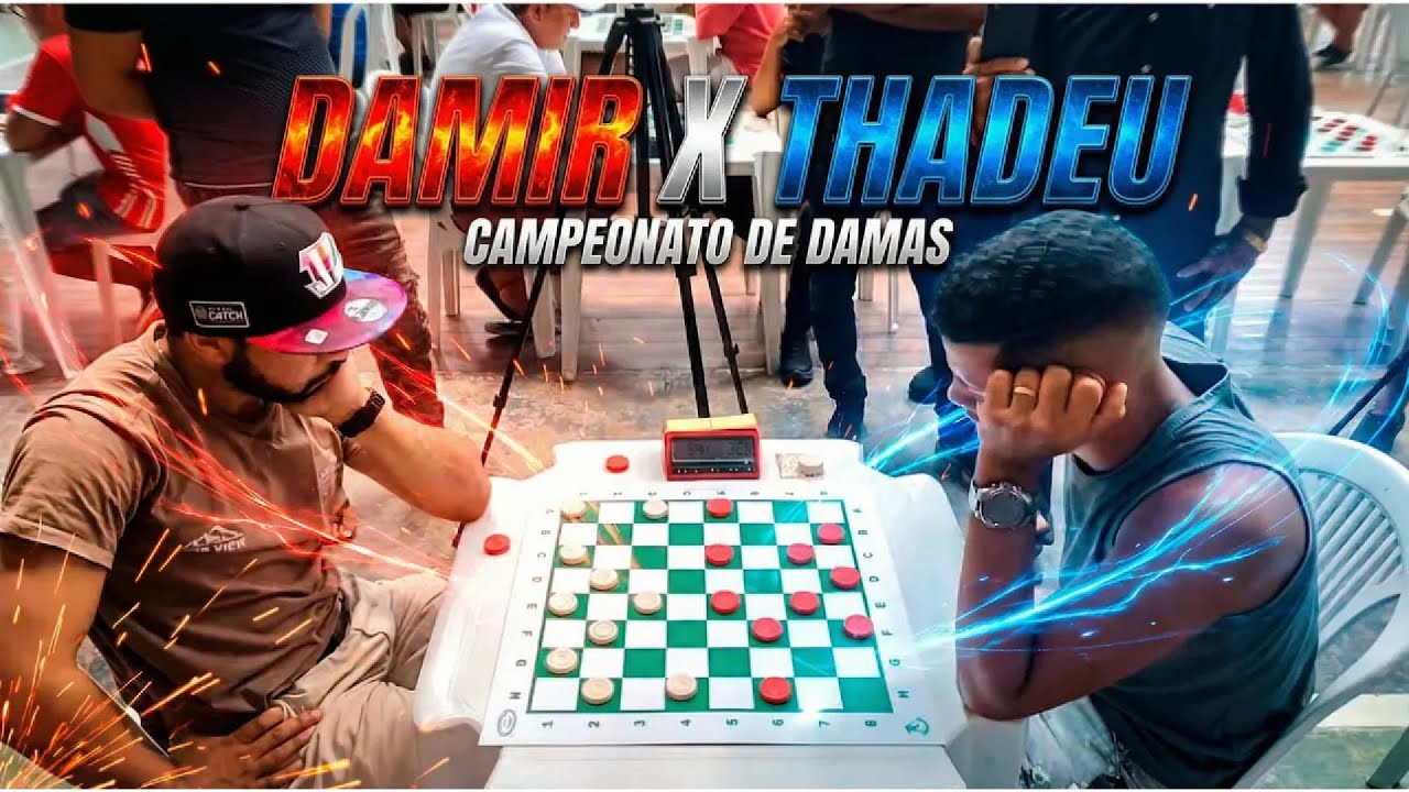 DOMINANDO O TABULEIRO! Vinicius Damir contra o Mestre Thadeu (PE) no Open de Recife 🏆