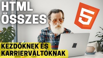 ⚡ HTML összes, kezdőknek és karrierváltóknak ⚡