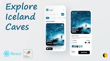 From Figma to React ! Iceland caves trip using React and Styled Components 0 to 100!