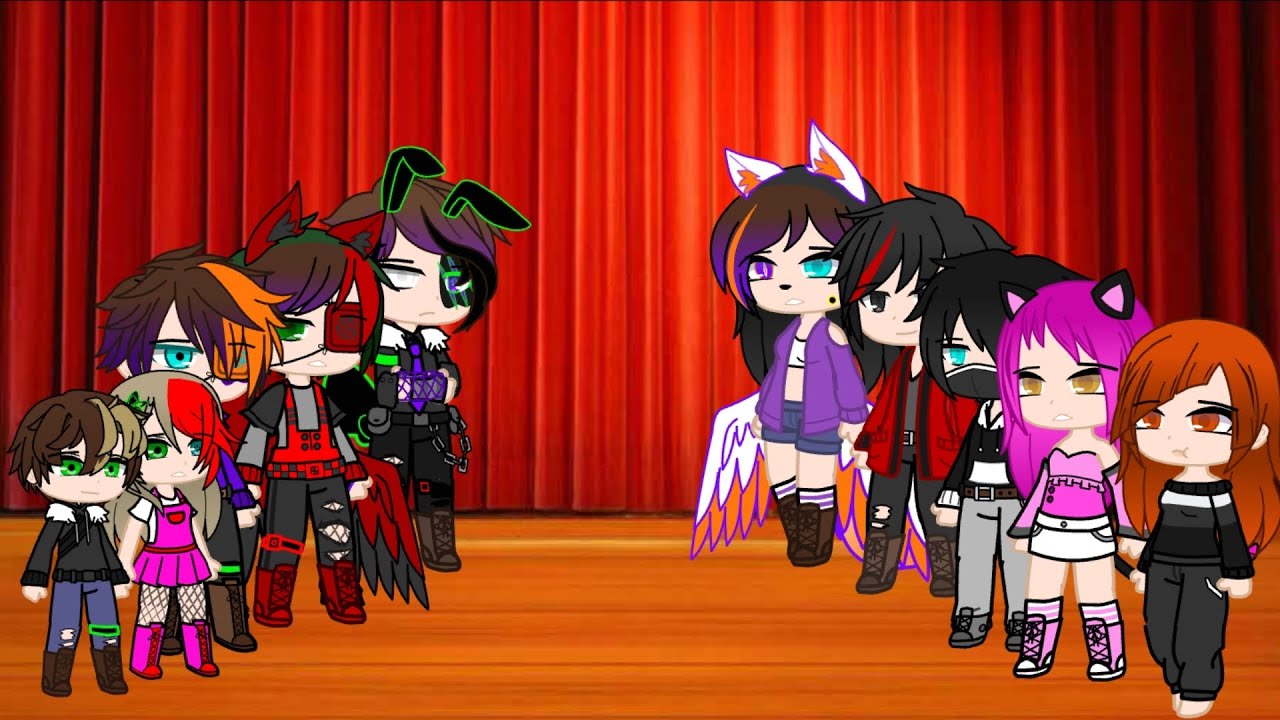 Afton family vs Aphmau crew singing battle | Aphmau Afton Au | Part 1/2