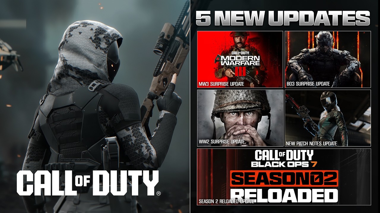 Call of Duty JUST DROPPED 5 NEW Updates.. (NEW Surprise Updates)