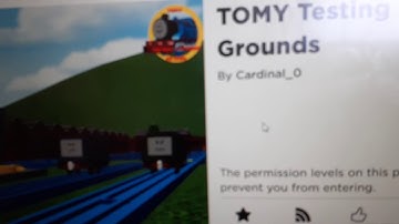 TOMY Testing Grounds is closed