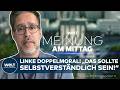 DEUTSCHLAND: „Zweierlei Maß!“ Scharfe Kritik am Umgang mit AfD &amp; Linken | MEINUNG mit Hasnain Kazim