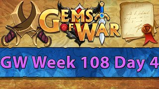 ⚔️ Gems of War Guild Wars | Week 108 Day 4 | Purple GW with Rath-Amon and Fang Moor Deep Delve ⚔️