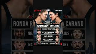 Am I in the Twilight zone??! #mma #ufc #rousey #carano #viral