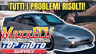 In strada con la Nissan 200sx MaxxECU CA18DET