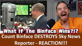 American Reacts Count Binface DESTROYS Sky News Reporter REACTION