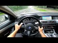 2017 BMW series 5 F10 520d xDrive - POV TEST DRIVE