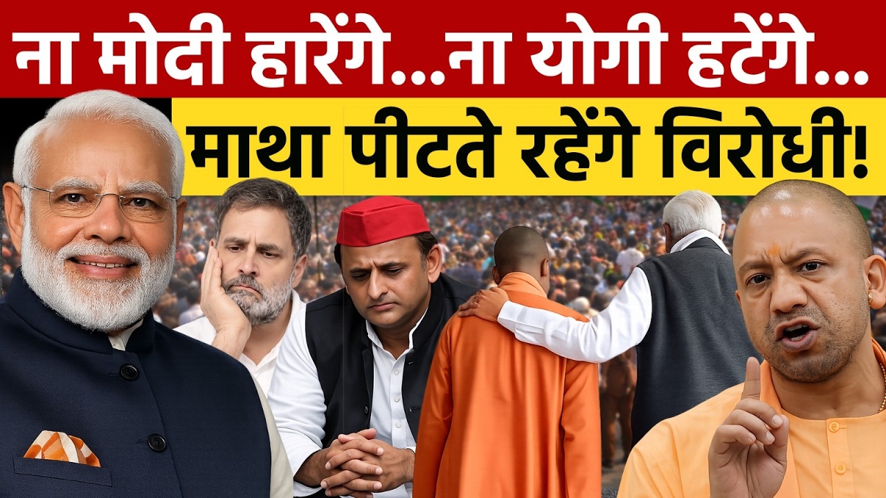 Modi-Yogi Unstoppable? विपक्ष क्यों कर रहा है हाय-तौबा! | मोदी-योगी की जोड़ी अजेय?