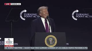 Full Speech: President Trump Delivers Patriotic Remarks To The Arizona Turning Point Crowd - 4/17/26